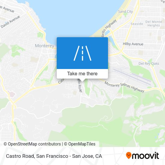 Mapa de Castro Road