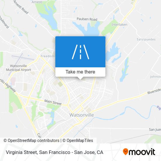 Mapa de Virginia Street