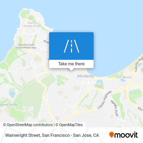 Wainwright Street map