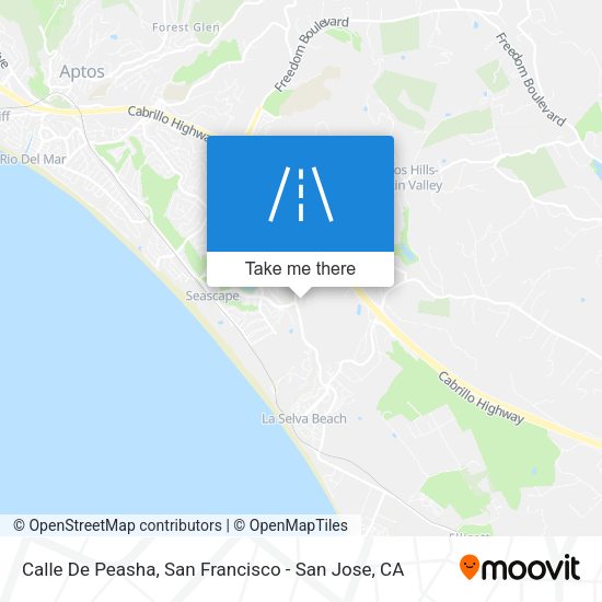 Mapa de Calle De Peasha
