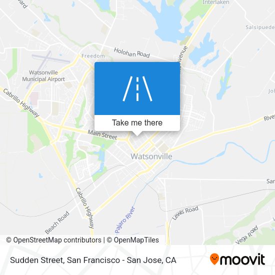 Mapa de Sudden Street