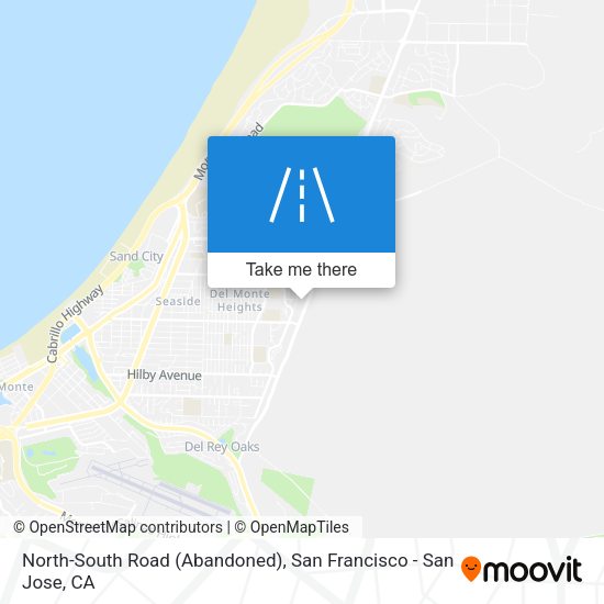 Mapa de North-South Road (Abandoned)