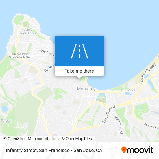 Mapa de Infantry Street