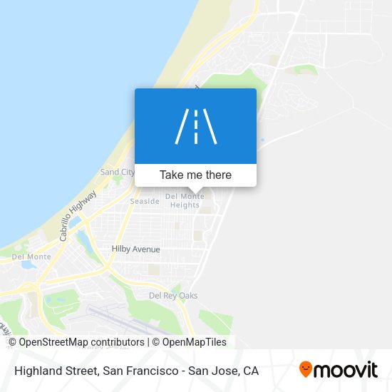 Mapa de Highland Street