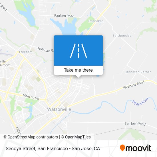 Mapa de Secoya Street