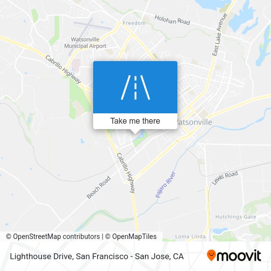 Lighthouse Drive map