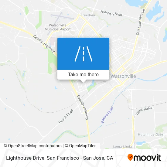 Lighthouse Drive map