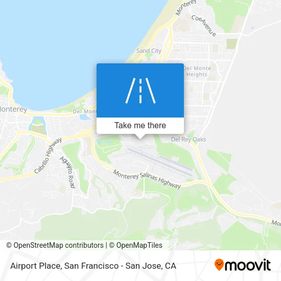 Airport Place map