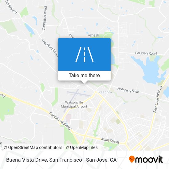 Mapa de Buena Vista Drive