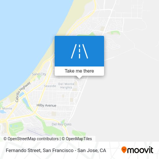 Mapa de Fernando Street