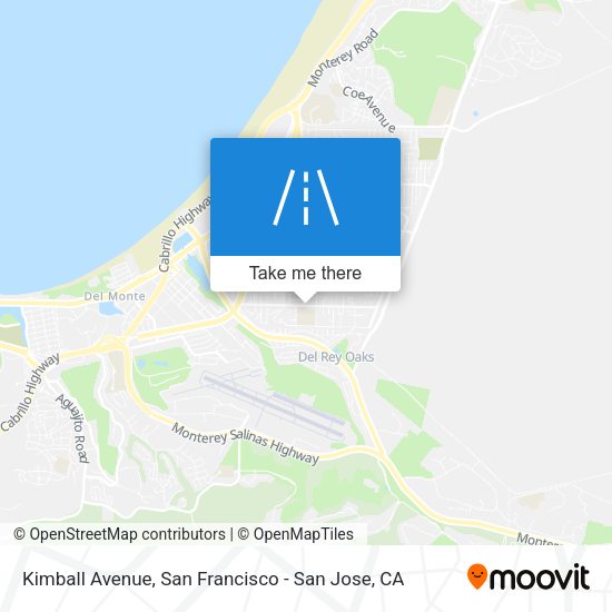 Mapa de Kimball Avenue