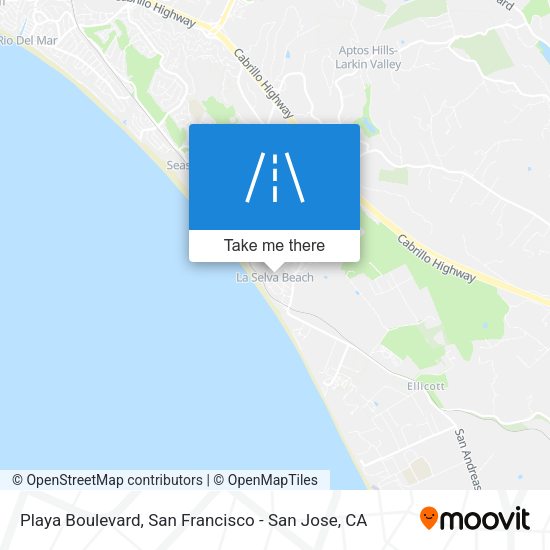 Mapa de Playa Boulevard