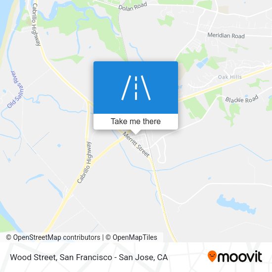 Mapa de Wood Street