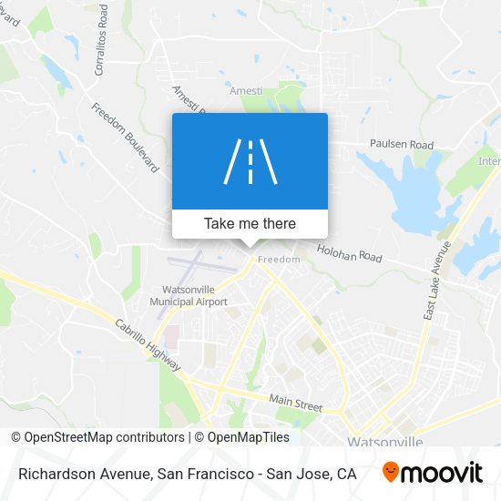 Mapa de Richardson Avenue