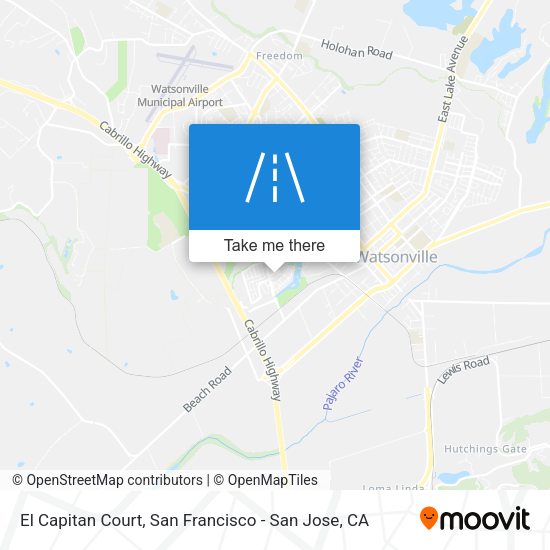 El Capitan Court map