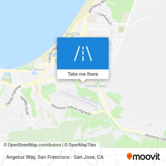 Mapa de Angelus Way