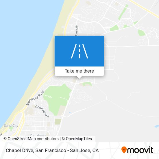 Mapa de Chapel Drive