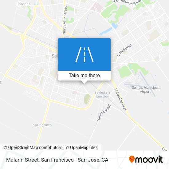Mapa de Malarin Street