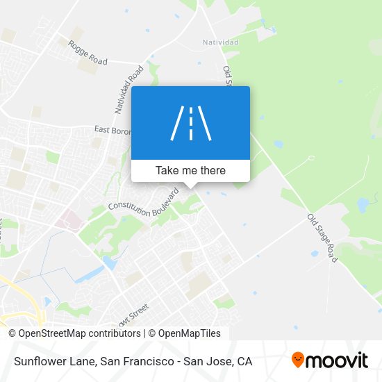 Mapa de Sunflower Lane