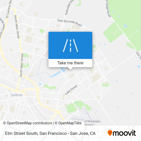 Elm Street South map