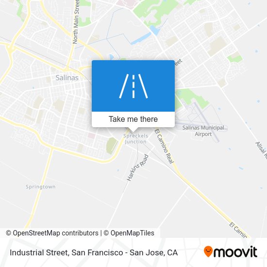 Mapa de Industrial Street
