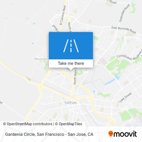 Gardenia Circle map