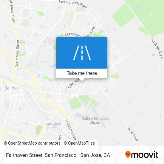 Mapa de Fairhaven Street