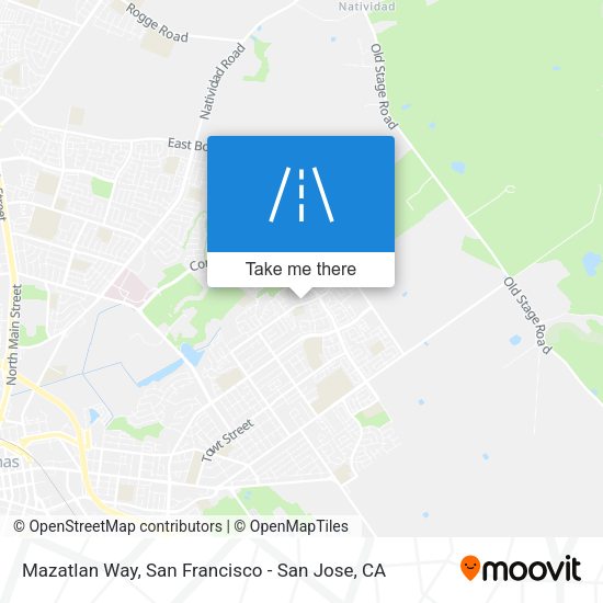 Mapa de Mazatlan Way