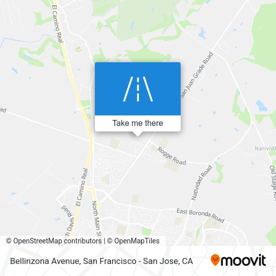 Bellinzona Avenue map