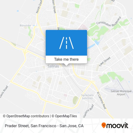 Mapa de Prader Street