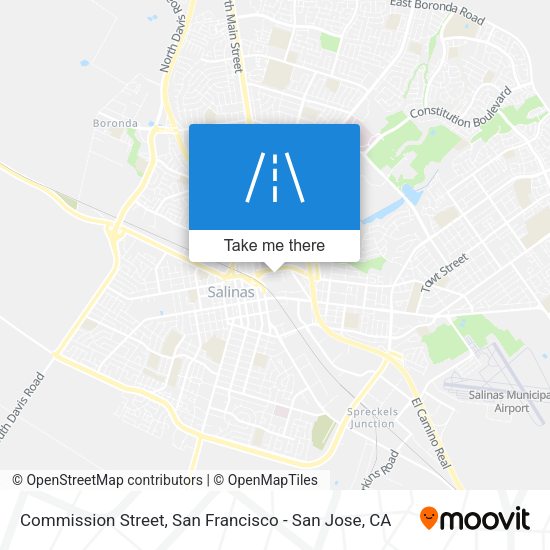 Commission Street map
