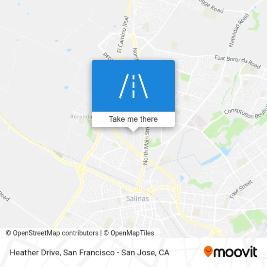 Heather Drive map