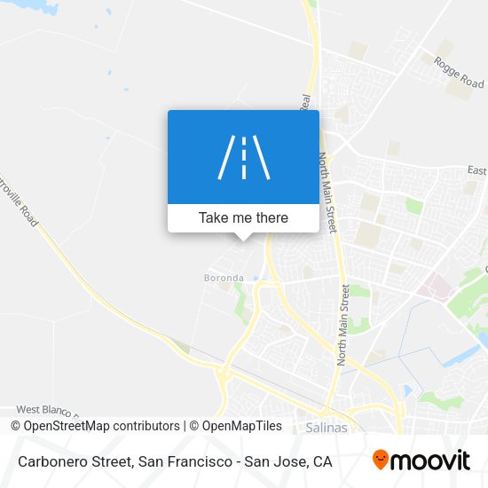 Mapa de Carbonero Street