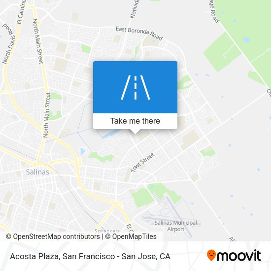 Acosta Plaza map