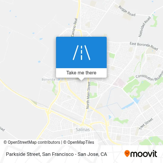 Parkside Street map