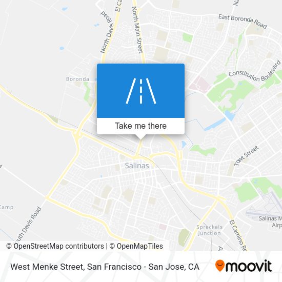 Mapa de West Menke Street