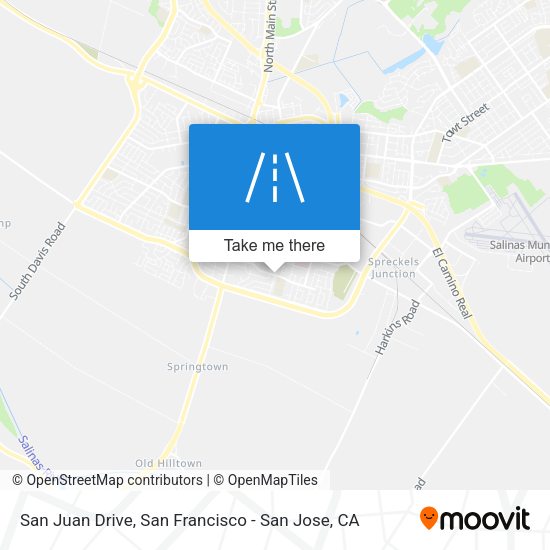 Mapa de San Juan Drive