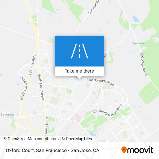 Oxford Court map