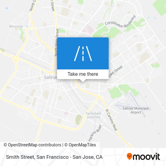 Mapa de Smith Street