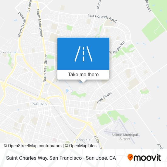 Mapa de Saint Charles Way