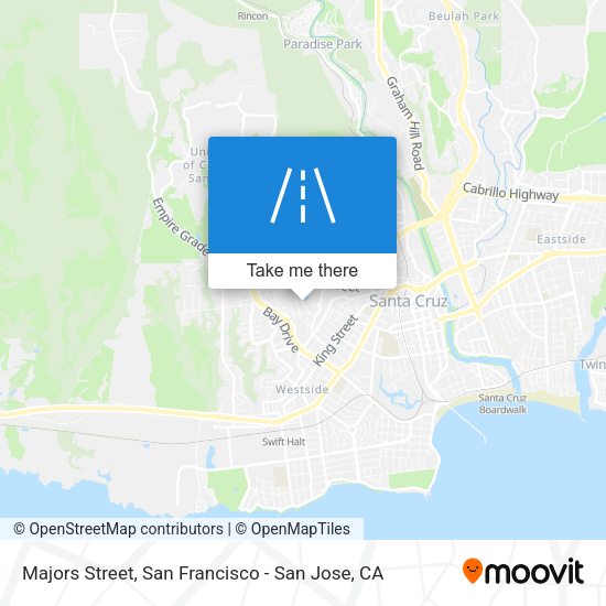 Mapa de Majors Street