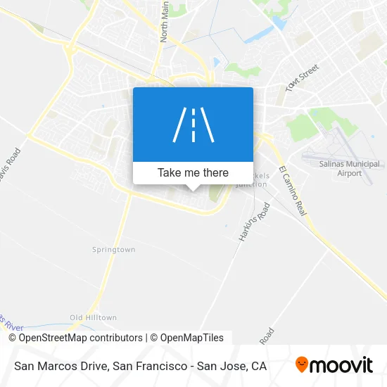 San Marcos Drive map