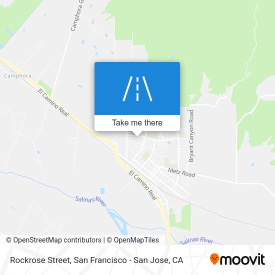 Rockrose Street map