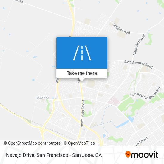 Mapa de Navajo Drive