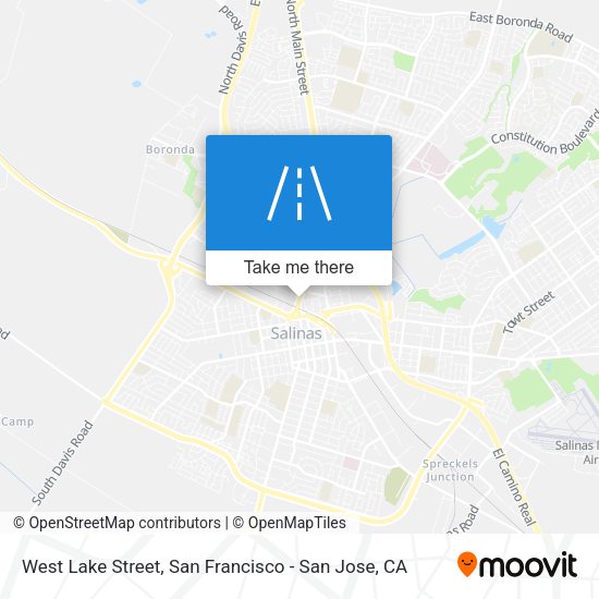 Mapa de West Lake Street
