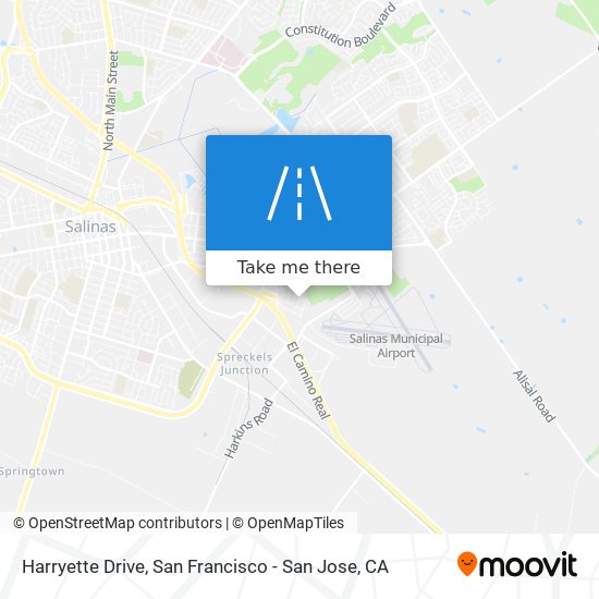 Harryette Drive map