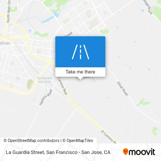La Guardia Street map