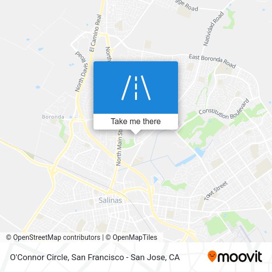 O'Connor Circle map