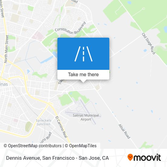 Mapa de Dennis Avenue
