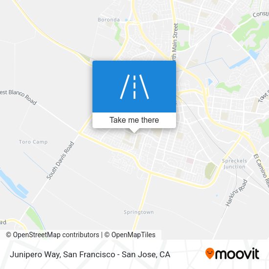 Mapa de Junipero Way